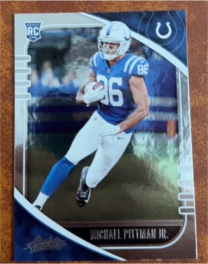 2020 Panini Absolute #181 Michael Pittman Jr. — front