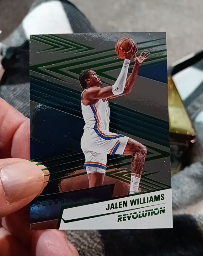 2024-25 Panini Revolution #55 Jalen Williams — front