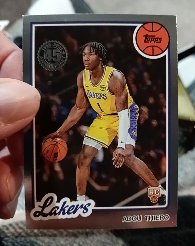 2025-26 Topps #80BK-79 Adou Thiero — front