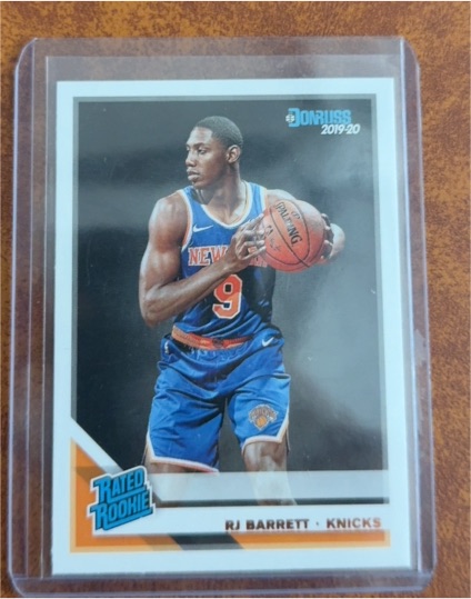 2019-20 Panini Donruss #203 RJ Barrett Rated Rookie — front