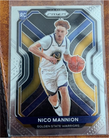 2020-21 Panini Prizm #293 Nico Mannion — front