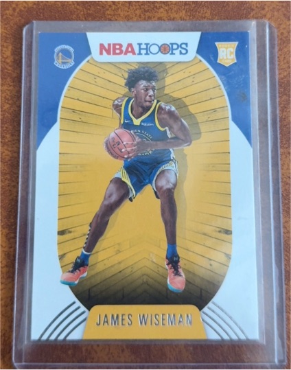 2020-21 Panini NBA Hoops #205 James Wiseman — front