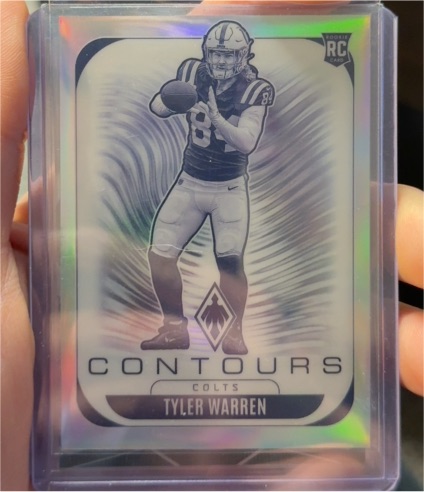 2025 Panini Phoenix Contours #14 Tyler Warren — front