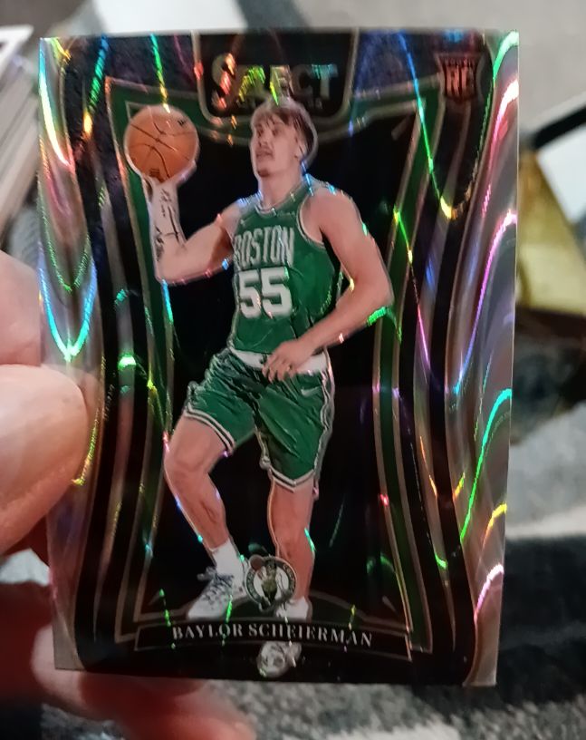 2024-25 Panini Select #382 Baylor Scheierman — front