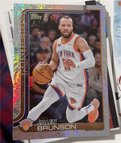2025-26 Topps #14 Jalen Brunson — front