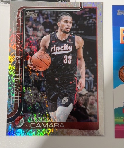 2025-26 Topps #128 Toumani Camara — front