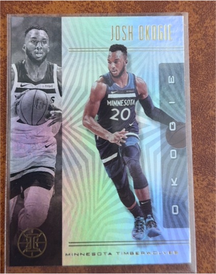 2019-20 Panini Illusions #34 Josh Okogie — front