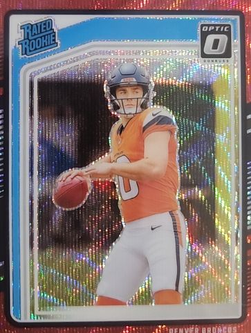 2024 Donruss Optic #369 Bo Nix — front