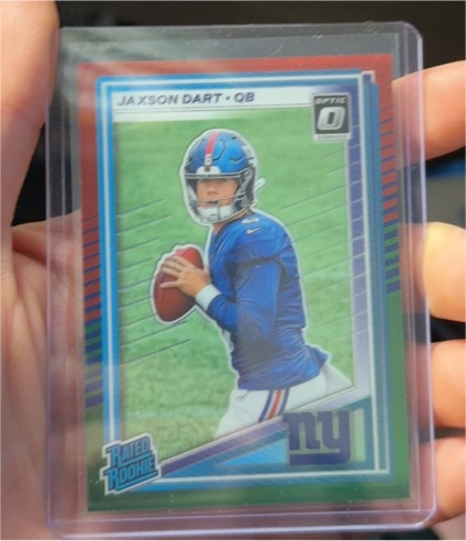 2025 Panini Donruss Rated Rookie #400 Jaxson Dart — front