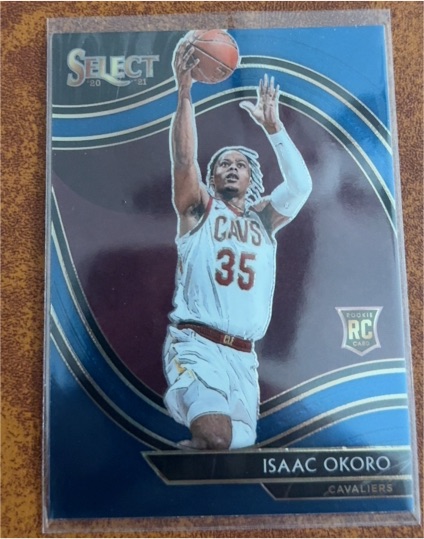 2020-21 Panini Select #296 Isaac Okoro — front