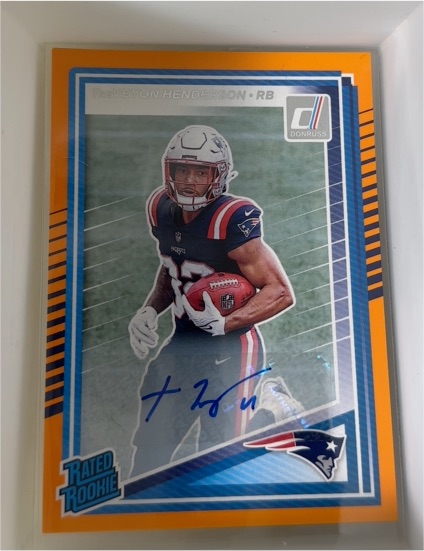 2025 Panini Donruss #332 TreVeyon Henderson — front