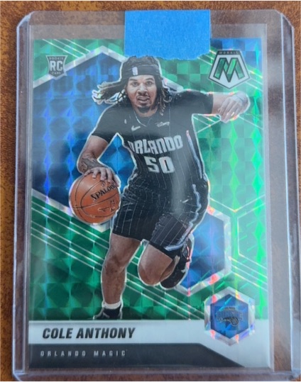2020-21 Panini Mosaic #207 Cole Anthony — front