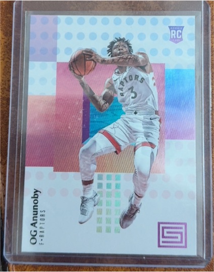 2017-18 Panini Status #126 OG Anunoby — front