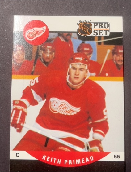 1990-91 Pro Set #606 Keith Primeau — front