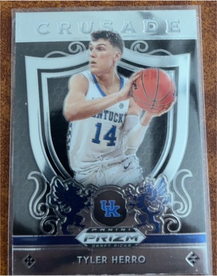 2019 Panini Prizm Draft Picks #75 Tyler Herro — front