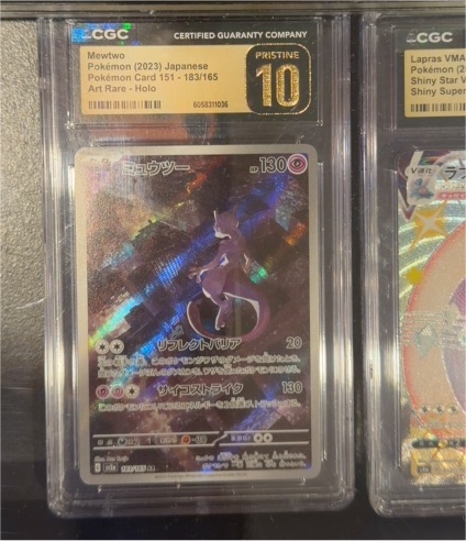 2023 Pokémon #183 Mewtwo — front
