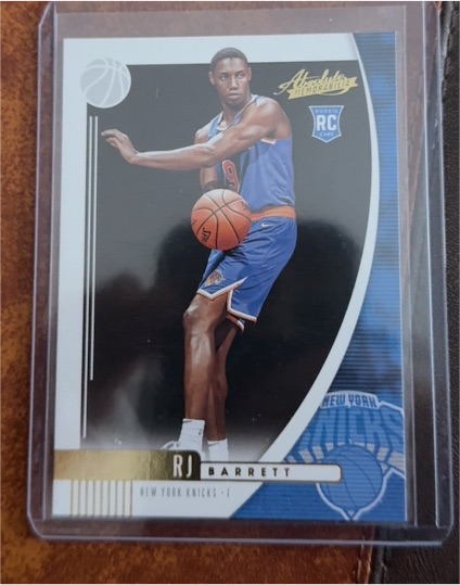 2019-20 Panini Absolute Memorabilia #17 RJ Barrett — front