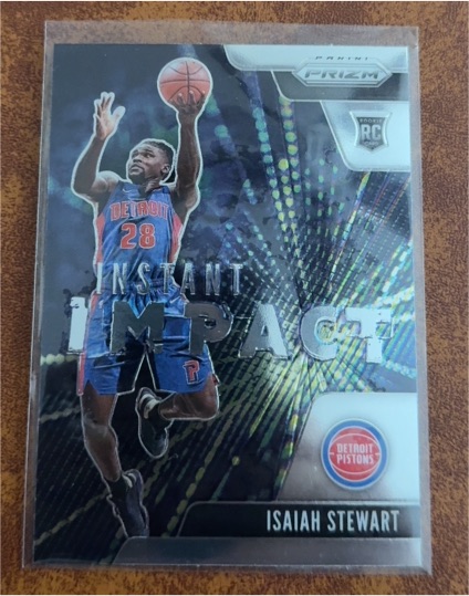 2020-21 Panini Prizm #22 Isaiah Stewart Instant Impact Rookie — front