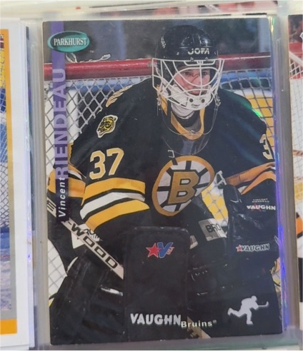 1994-95 Parkhurst #14 Vincent Riendeau — front