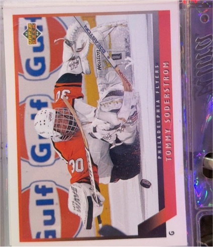 1993-94 Upper Deck #182 Tommy Soderstrom — front