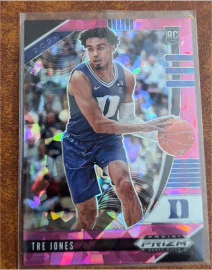 2020 Panini Prizm Draft Picks #37 Tre Jones — front