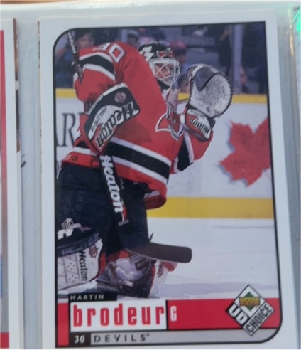1998-99 Upper Deck UD Choice #116 Martin Brodeur — front