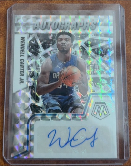 2021-22 Panini Mosaic #AM-WCJ Wendell Carter Jr. — front