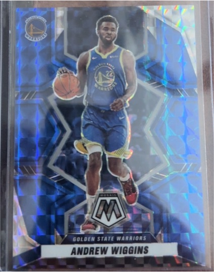 2021-22 Panini Mosaic #159 Andrew Wiggins — front