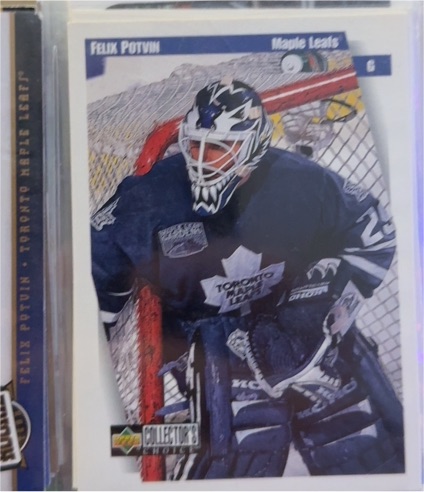 1997-98 Upper Deck Collector's Choice #252 Felix Potvin — front