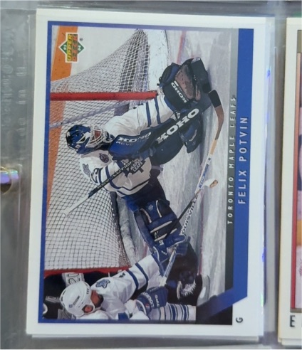 1993-94 Upper Deck #159 Felix Potvin — front