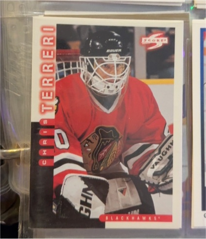 1997-98 Score #48 Chris Terreri — front