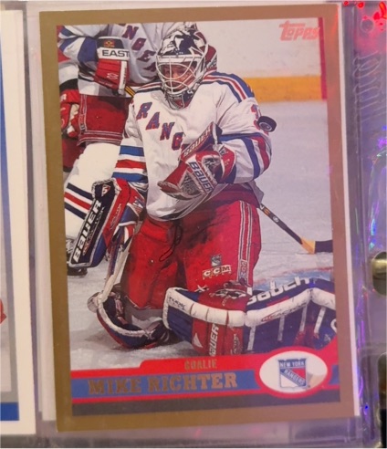 1990-91 Upper Deck #32 Mike Richter — front