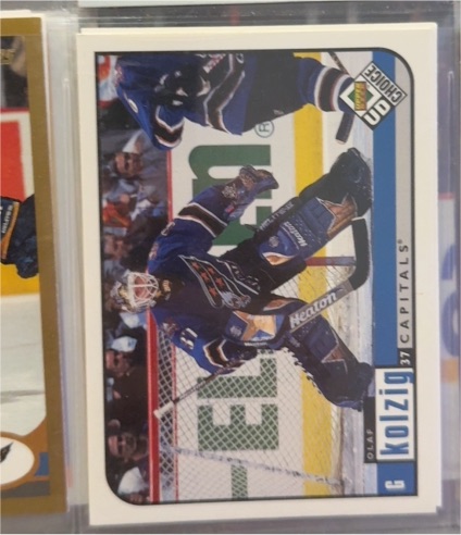1997-98 Upper Deck Collector's Choice #215 Olaf Kolzig — front
