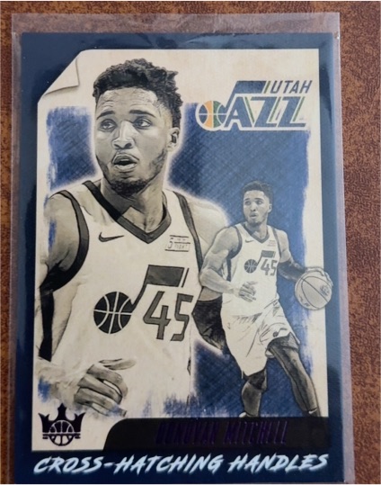 2019-20 Panini Court Kings #16 Donovan Mitchell — front
