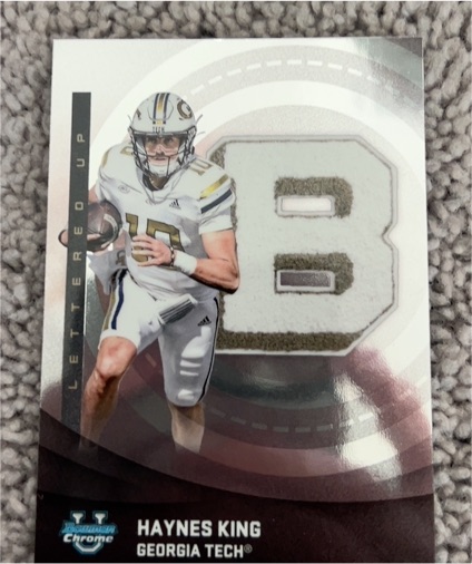 2025 Bowman Chrome University #LU-13 Haynes King Lettered Up — front