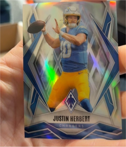 2025 Panini Phoenix #58 Justin Herbert — front