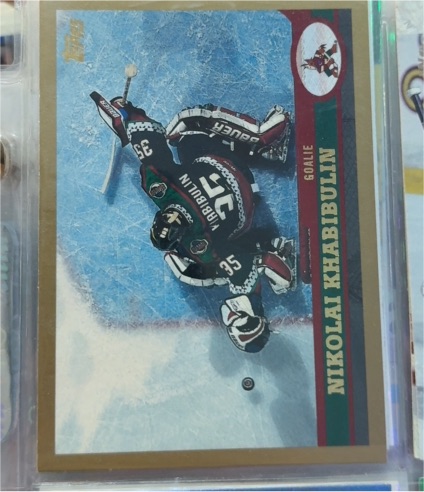 1999-00 O-Pee-Chee #47 Nikolai Khabibulin — front