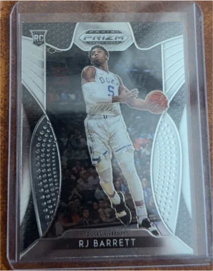 2019-20 Panini Prizm Draft Picks #3 RJ Barrett — front
