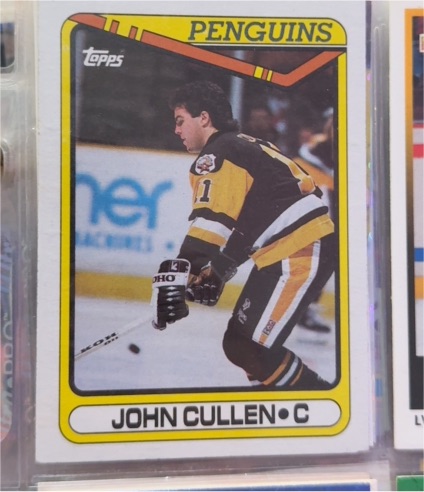 1990-91 Topps #208 John Cullen — front