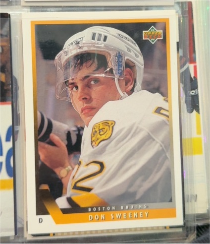 1993-94 Upper Deck #101 Don Sweeney — front