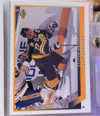 1993-94 Upper Deck #116 Ray Bourque — front
