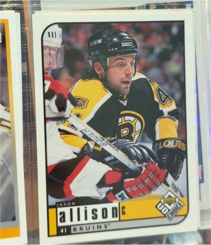 1996 Upper Deck Collector's Choice #14 Jason Allison — front