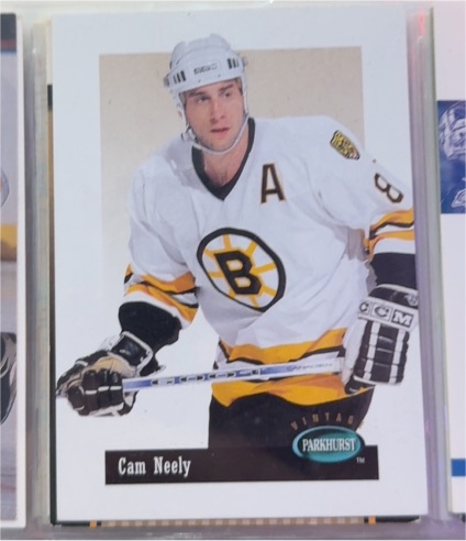 1994-95 Parkhurst #V64 Cam Neely — front