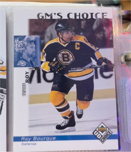 1998-99 Upper Deck Choice #222 Ray Bourque — front