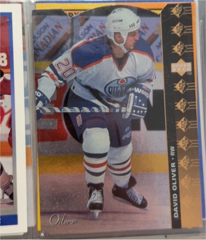 1994-95 Upper Deck SP #SP-117 David Oliver — front