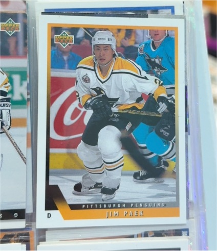 1993-94 Upper Deck #D Jim Paek — front