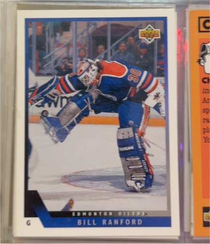 1993-94 Upper Deck #180 Bill Ranford — front