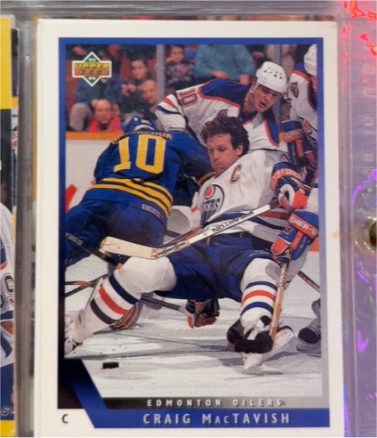 1993-94 Upper Deck #111 Craig MacTavish — front