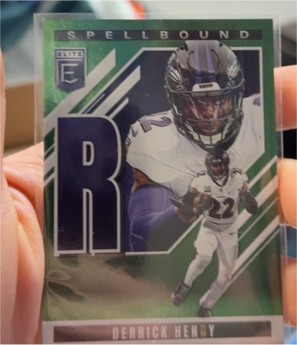 2025 Panini Donruss Elite #32 Derrick Henry Spellbound Green — front