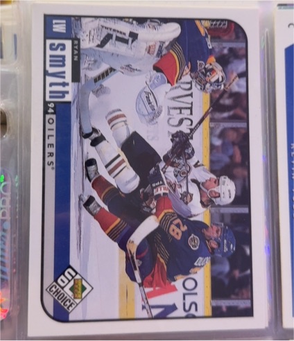1998-99 Upper Deck UD Choice #82 Ryan Smyth — front